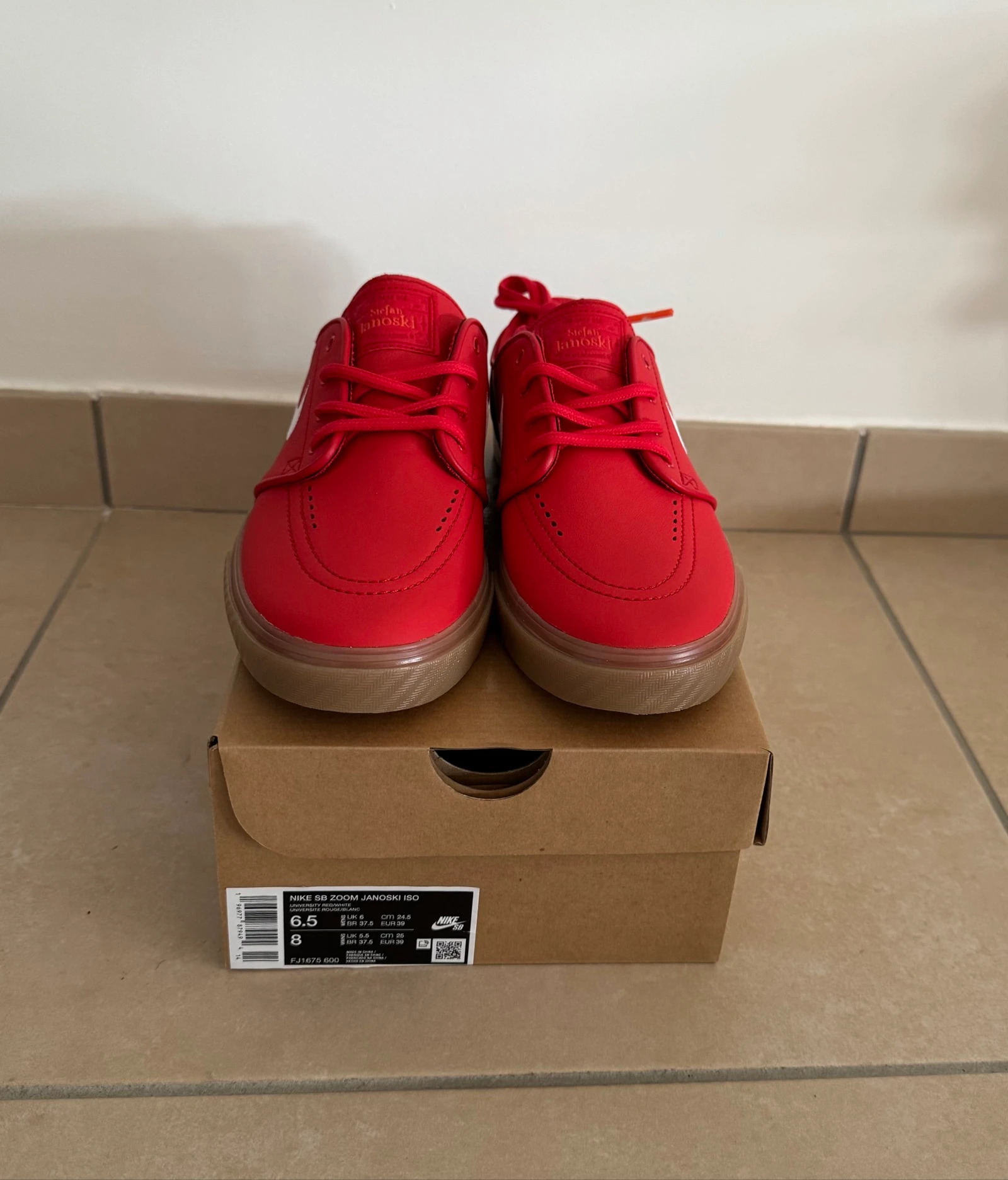 Nike SB Zoom Janoski OG+ ISO rode authentieke sneakers maat 39 – photo 6